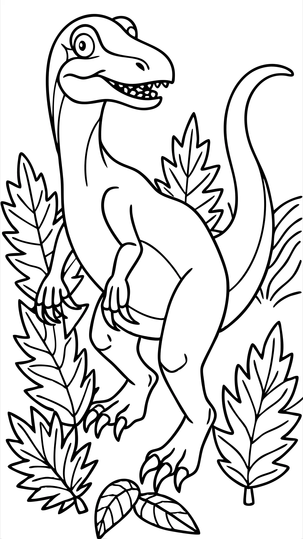 indoraptor coloring page